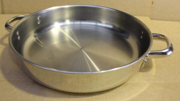 Stainless Frypan - 30cm - Twin Handles - Duo Clad - Image 2