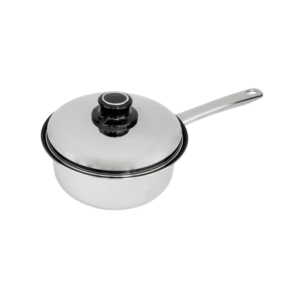 Stainless Saucepan and Lid - 18cm - Non Stick - Duo Clad