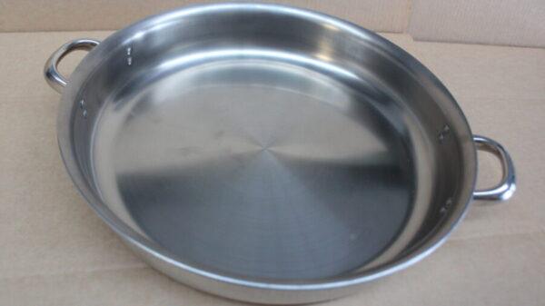 Stainless Frypan - 37 cm - Twin Handles - Duo Clad - Image 3