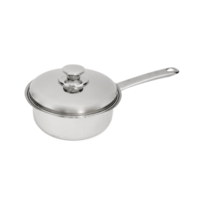 Stainless Saucepan and Lid - 18cm - Suitable for 20cm Steamer - Duo Clad